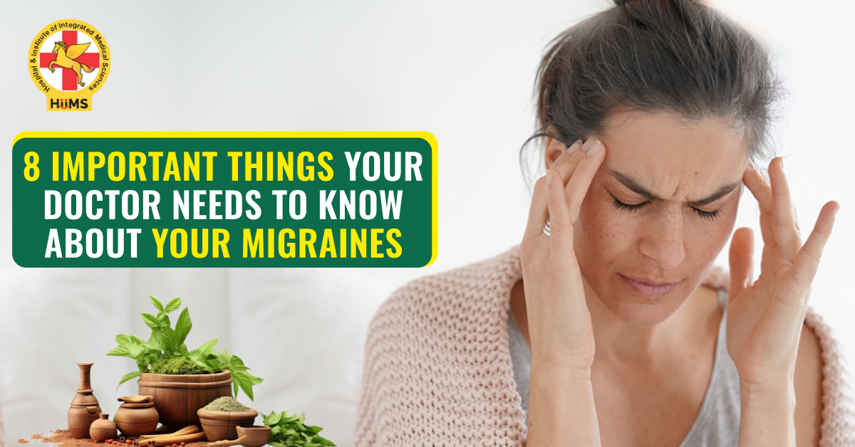 what to tell your doctor about migraines