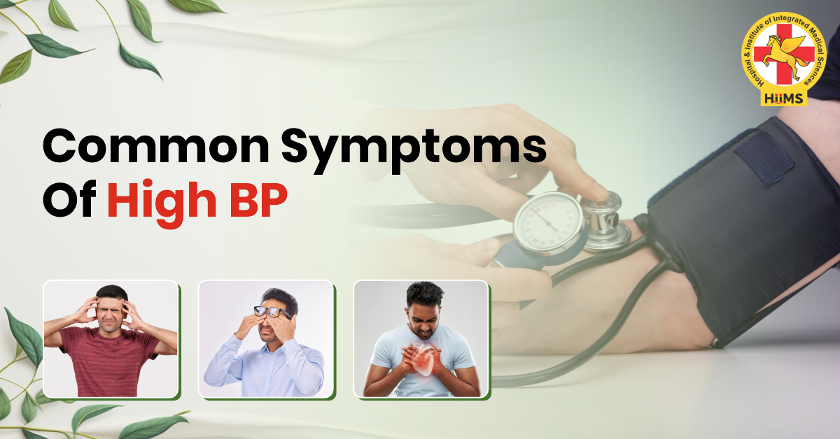 symptoms of high blood pressure
