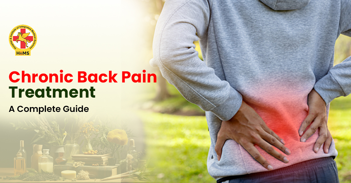 Doctor consulting a patient about chronic back pain treatment options.