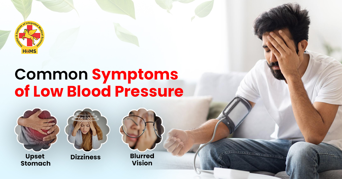symptoms of low blood pressure