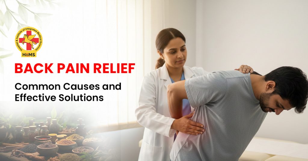 Back pain relief through proper posture and exercises