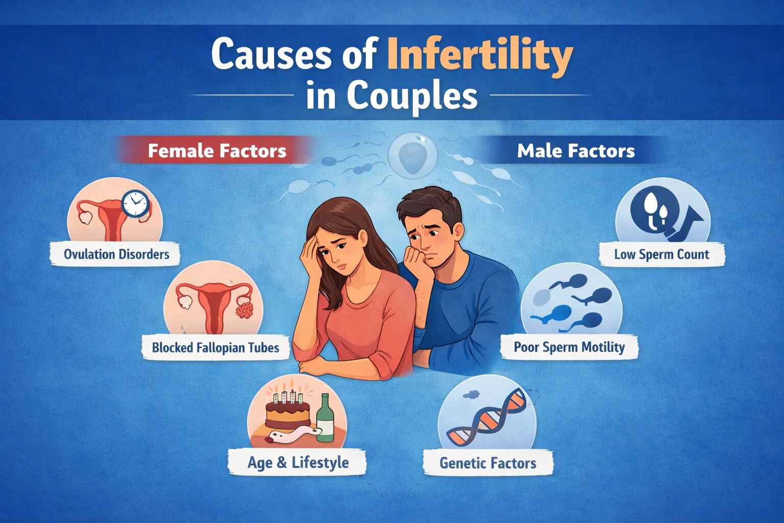 Causes of Infertility in Couples