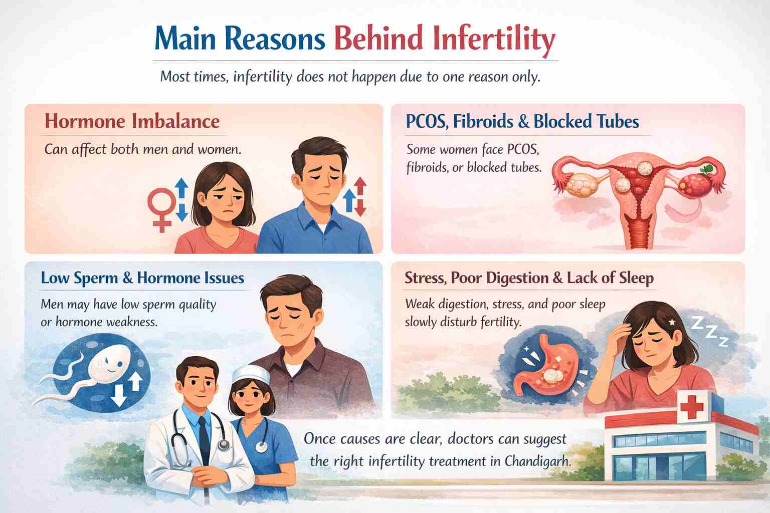 Main Reasons Behind Infertility