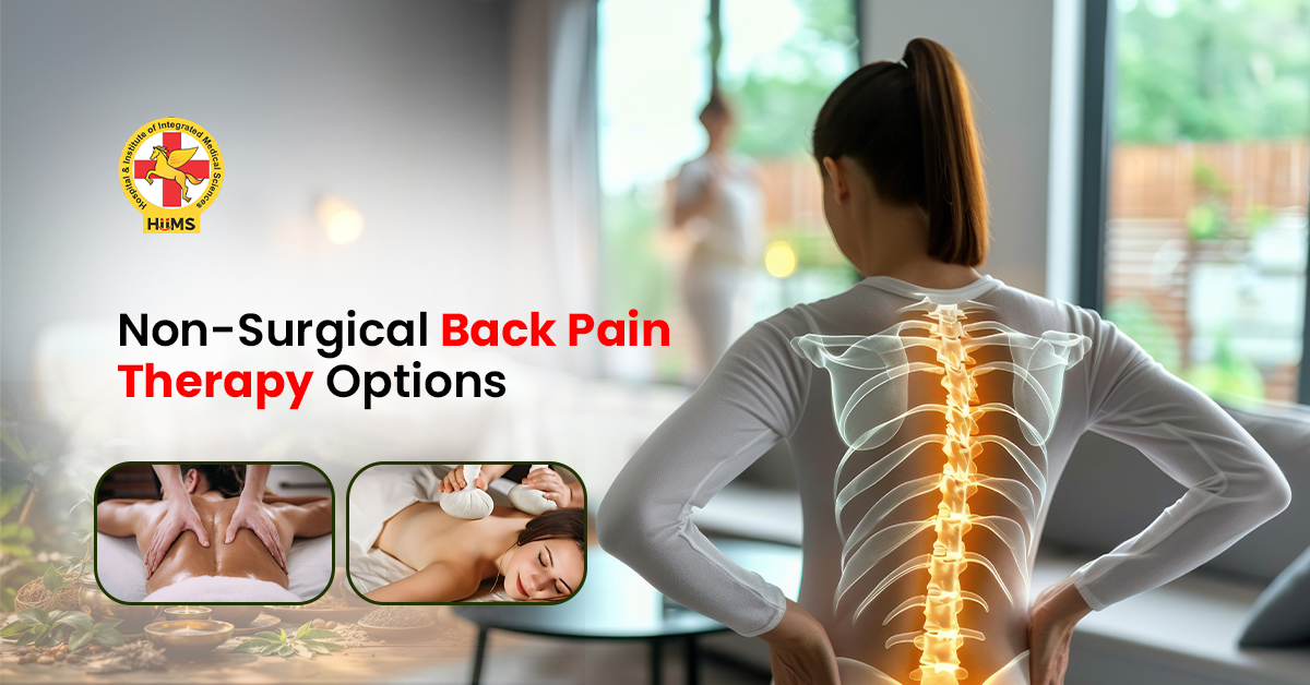 Back pain therapy session for lower back pain relief