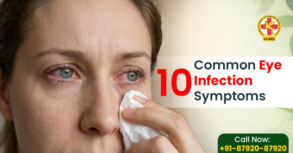 10 common eye infection symptoms
