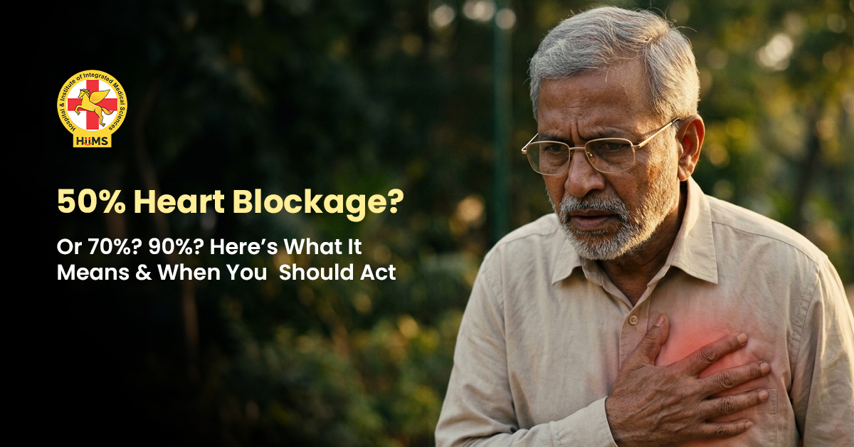 50% Heart Blockage