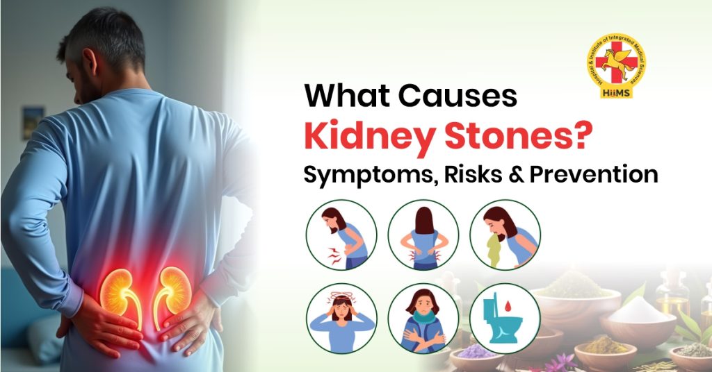 Risk factors and causes of kidney stones visual guide