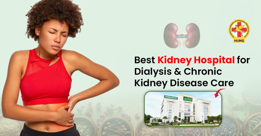 Doctor explaining chronic kidney disease to patient in clinic