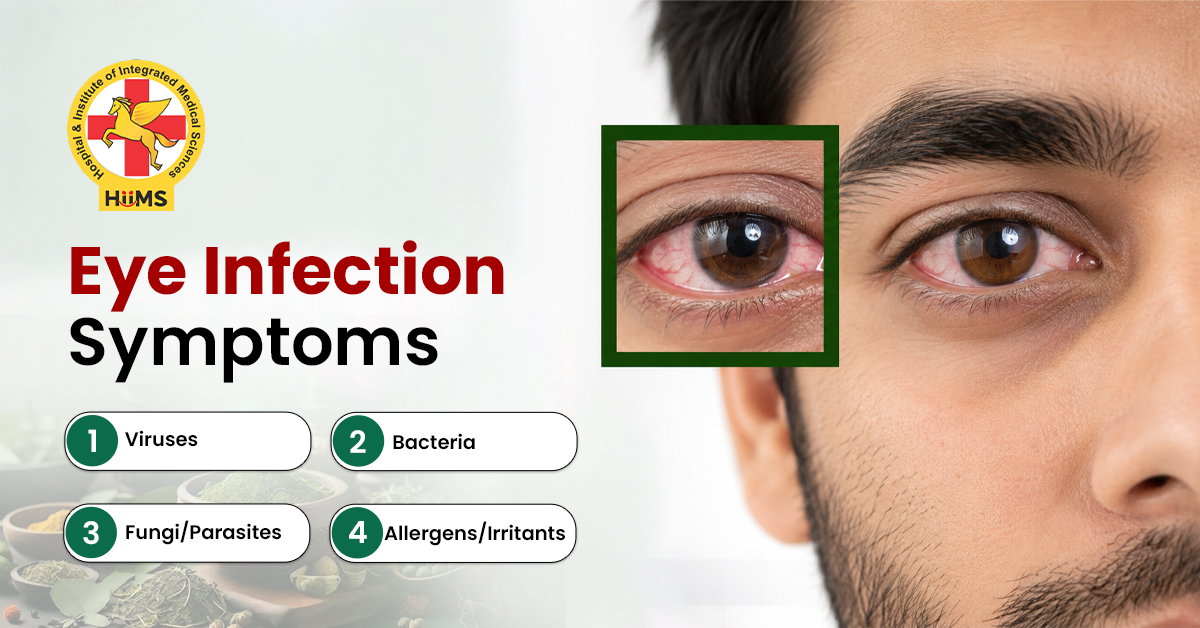 Eye infection signs