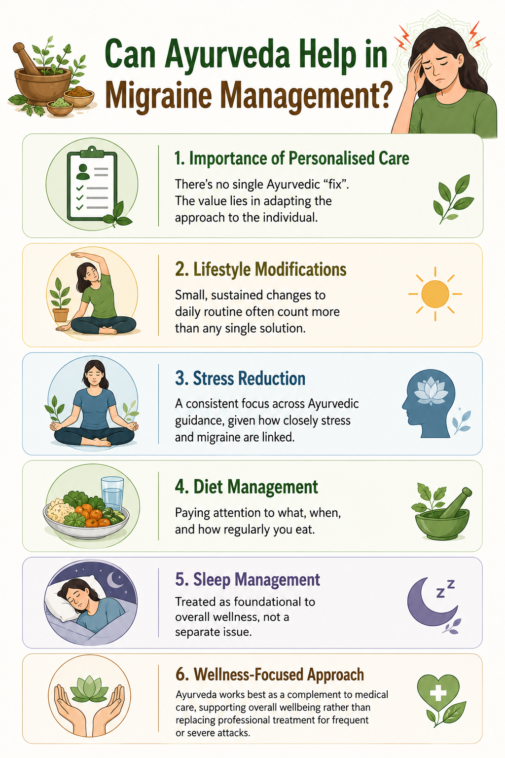 Can Ayurveda Help in Migraine Management
