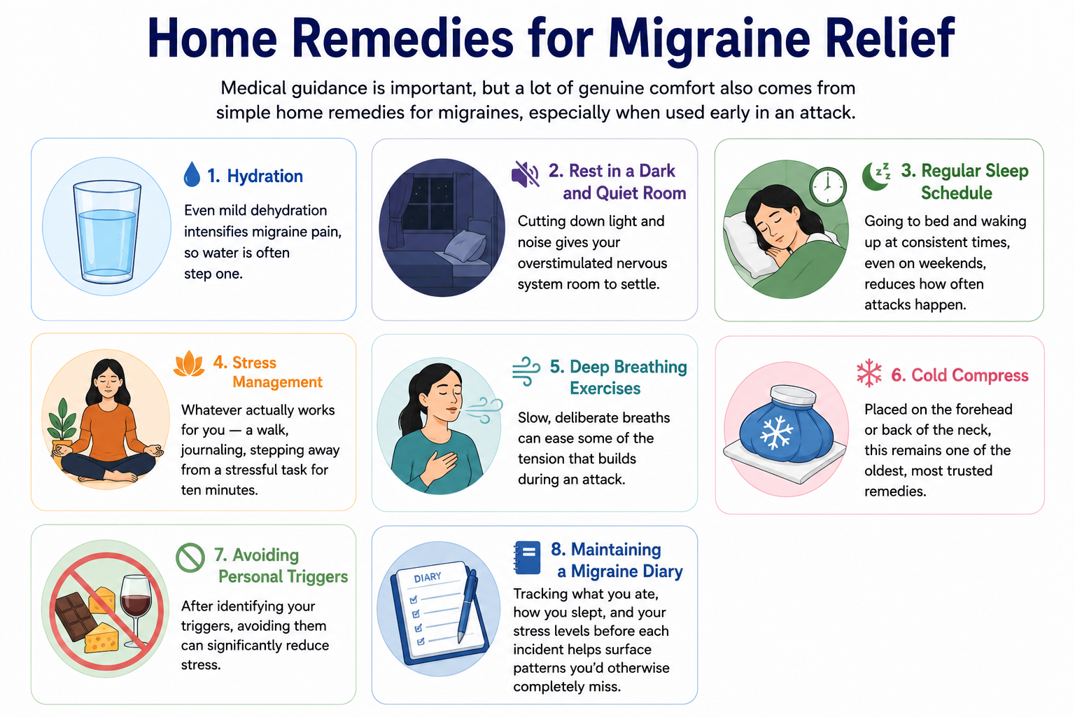 Home Remedies for Migraine Relief
