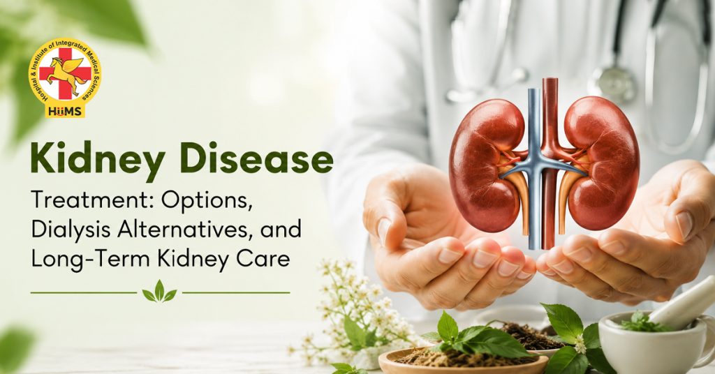 Natural kidney disease treatment with healthy diet and lifestyle