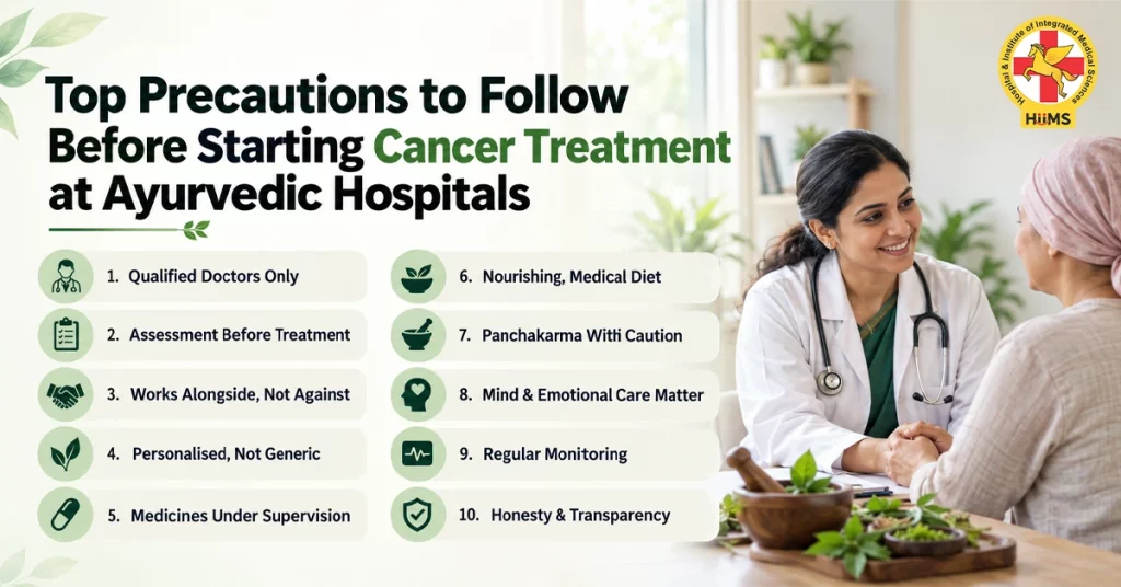 cancer treatment precautions