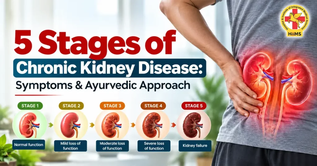 5 stages of chronic kidney disease symptoms and treatment