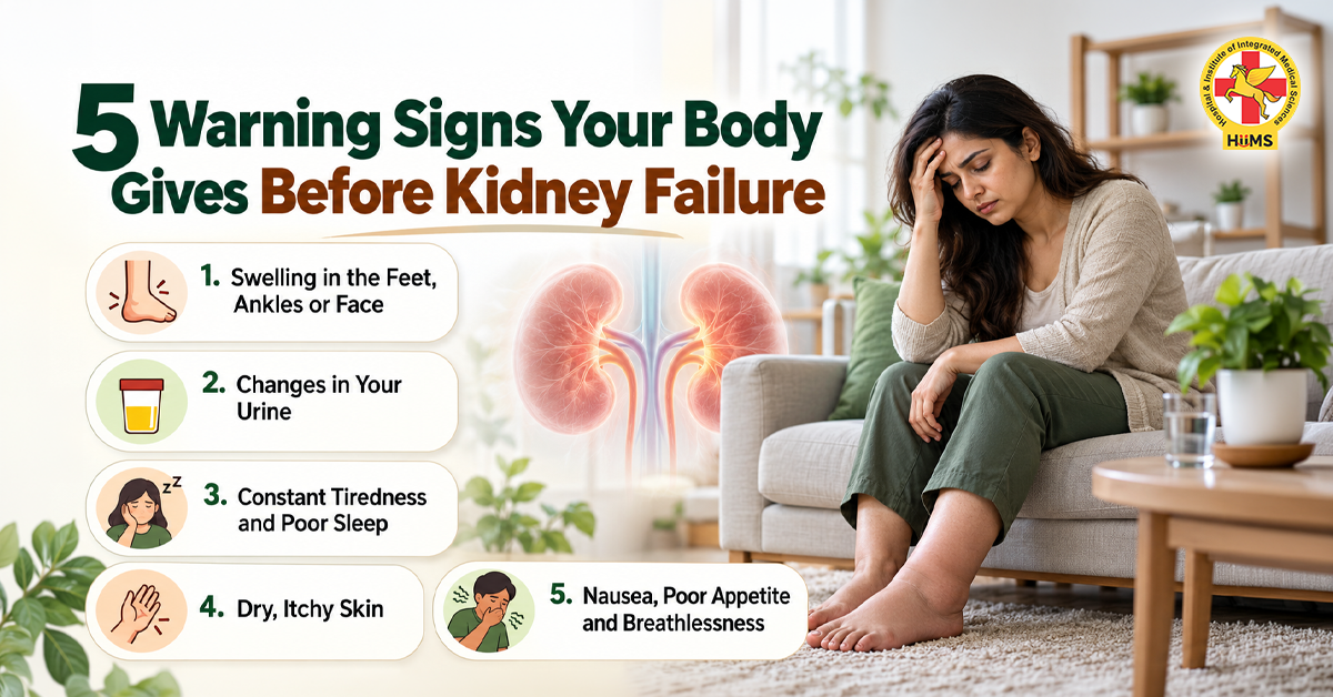 5 Warning Signs Your Body Gives Before Kidney Failure: Swelling, Foamy Urine, Fatigue, Itchy Skin, and Nausea