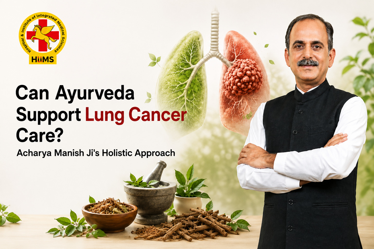 Can Ayurveda Support Lung Cancer Care? Acharya Manish Ji's Holistic Approach
