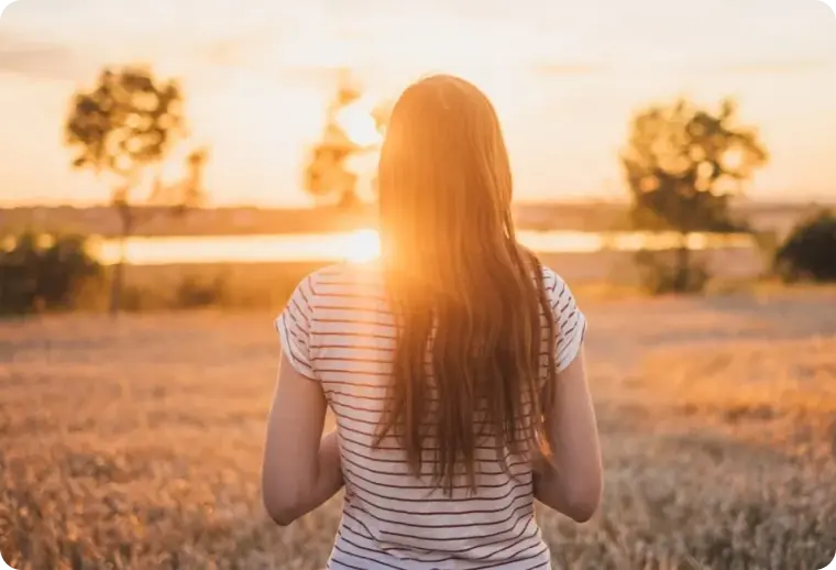 Sungazing