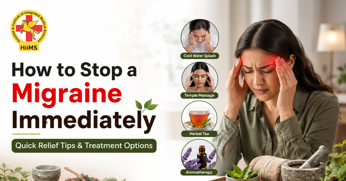 How to Stop a Migraine Immediately