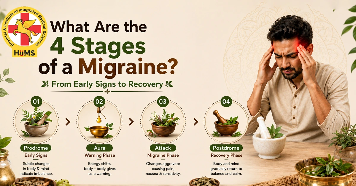 What Are the four Stages of a Migraine