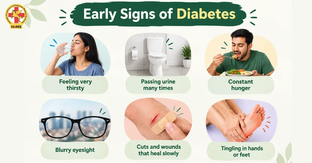 early diabetes sign