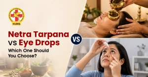Netra Tarpana vs Eye Drops