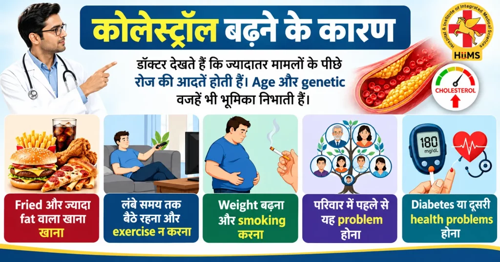 Cholesterol Badhne ke Karan