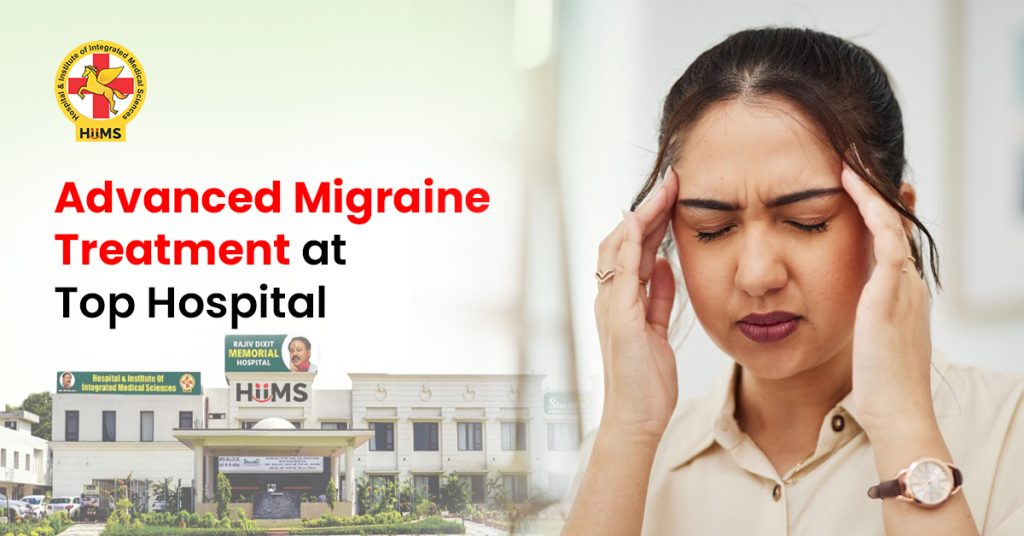 Migraine treatment at Jeena Sikho HiiMS using natural and holistic healing therapies