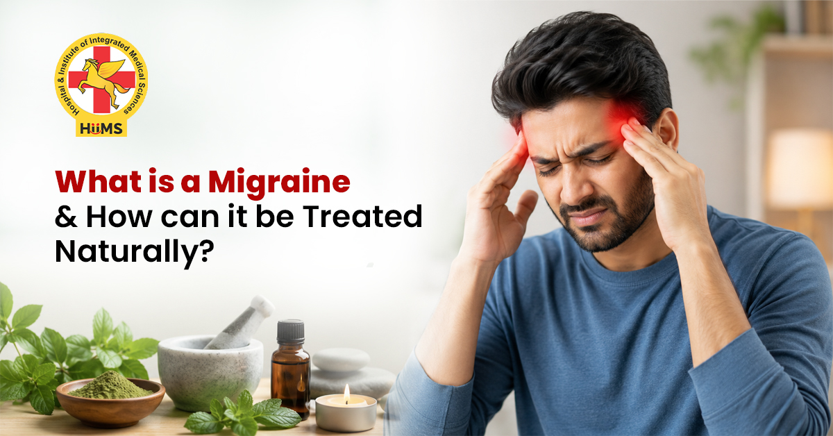 What is a migraine, and how can it be treated naturally?