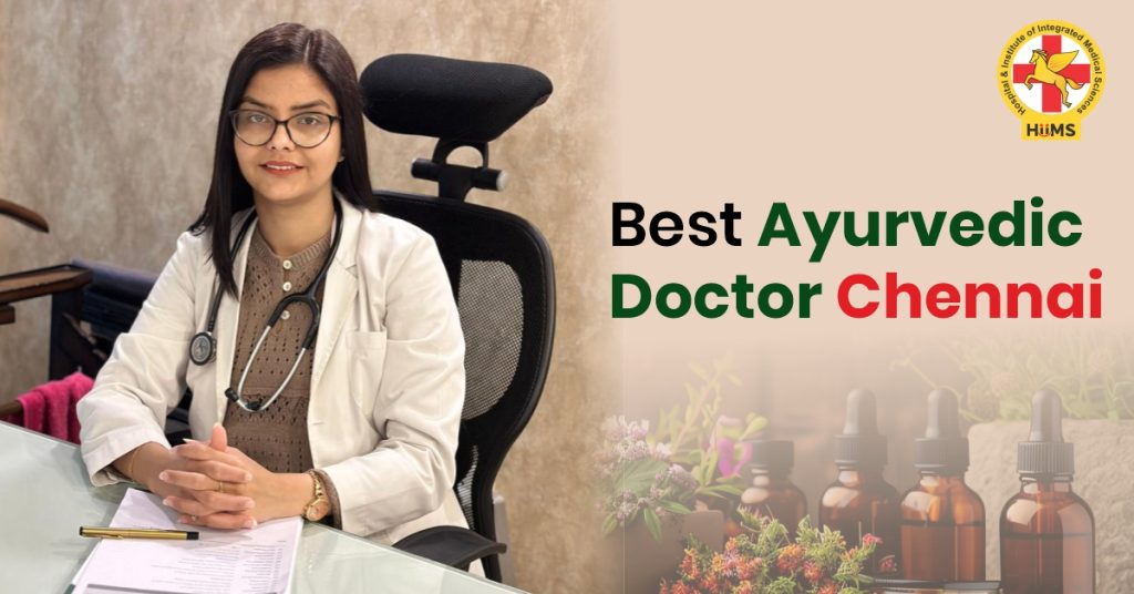 Experienced Ayurvedic doctor in Chennai providing natural treatments and personalized Ayurvedic care for health and wellness.