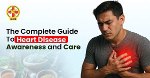 Heart disease symptoms and prevention illustration