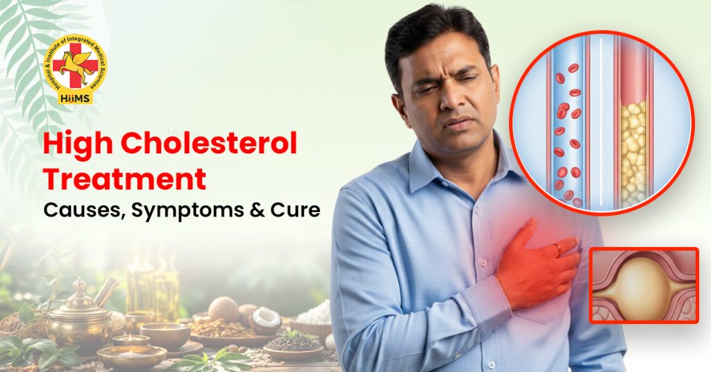 High cholesterol treatment with healthy diet and lifestyle changes