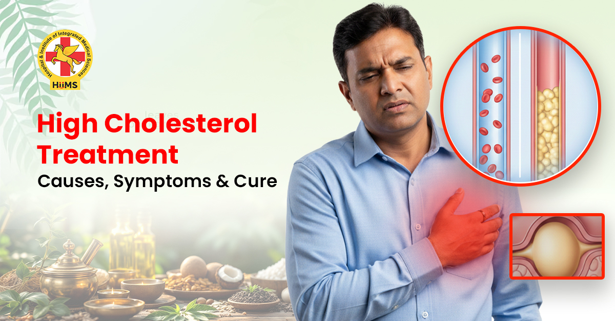 High cholesterol treatment with healthy diet and lifestyle changes