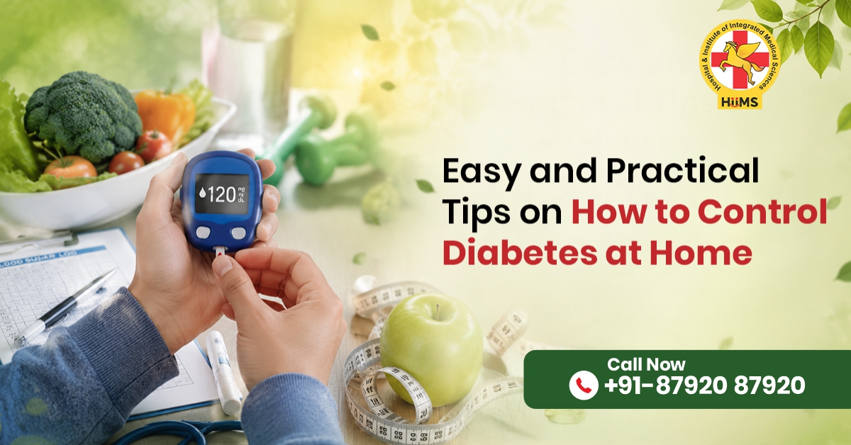 Person following a healthy lifestyle for diabetes management with balanced diet, exercise, and natural care