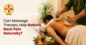 Massage therapy to reduce back pain naturally