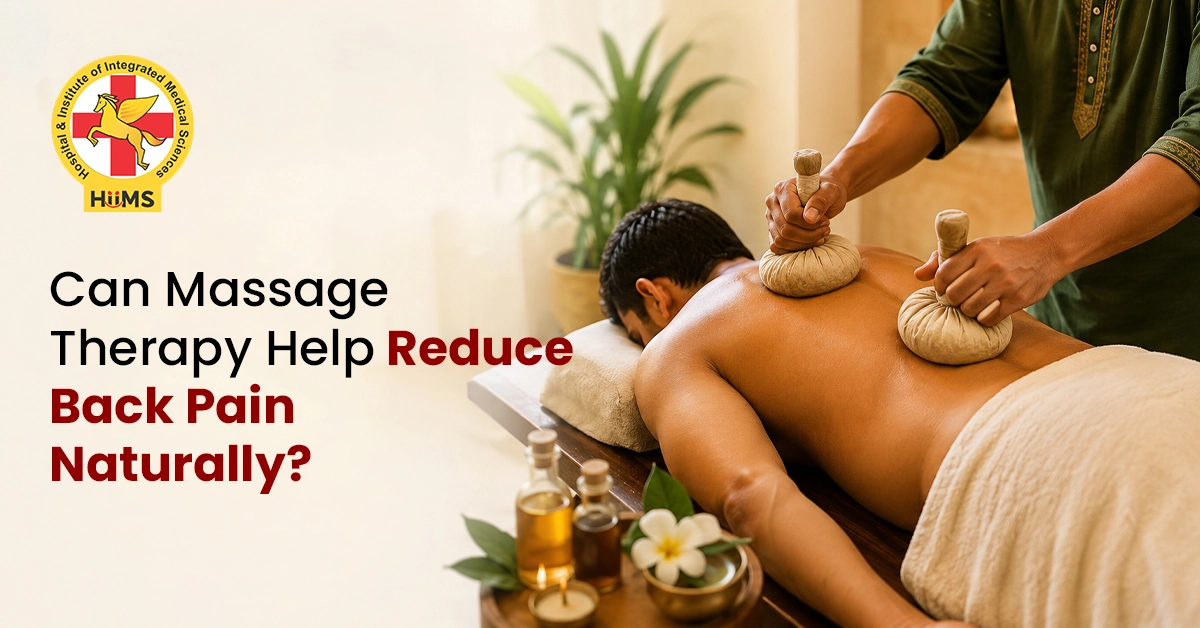 Massage therapy to reduce back pain naturally