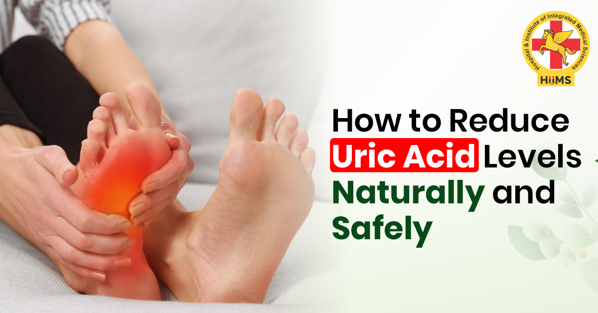 Natural ways to reduce uric acid levels through diet and lifestyle changes
