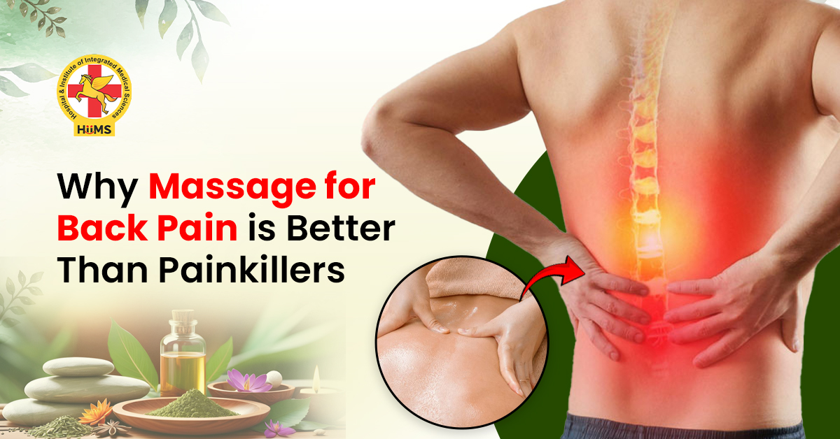 Massage therapy for back pain relief focusing on lower back muscles