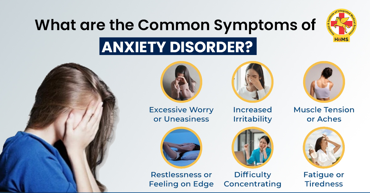 What Are the Common Symptoms of Anxiety Disorder