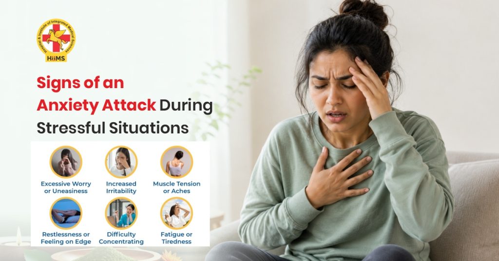 Signs of an Anxiety Attack During Stressful Situations