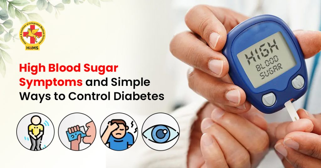 symptoms of high blood sugar