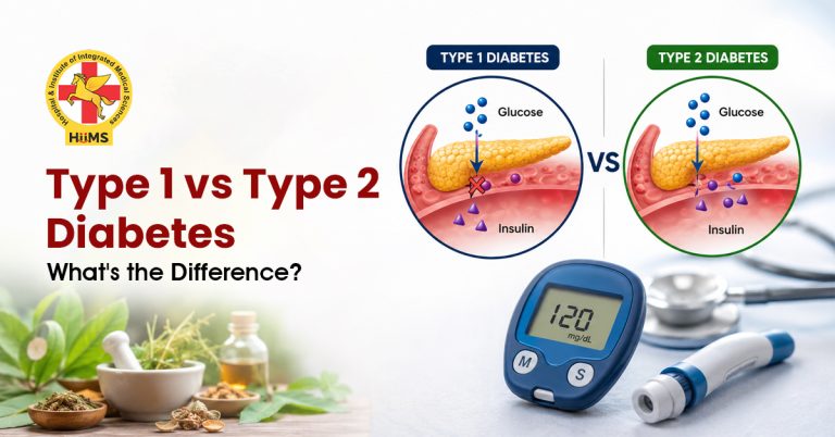 Type 1 vs Type 2 diabetes