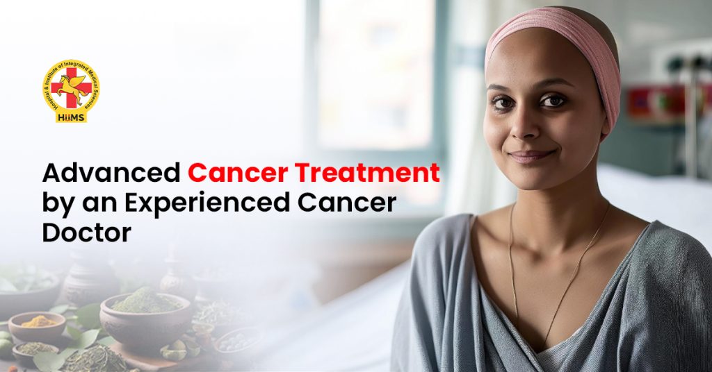 Cancer specialist during patient consultation