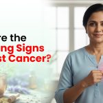 What are the 5 warning signs of breast cancer