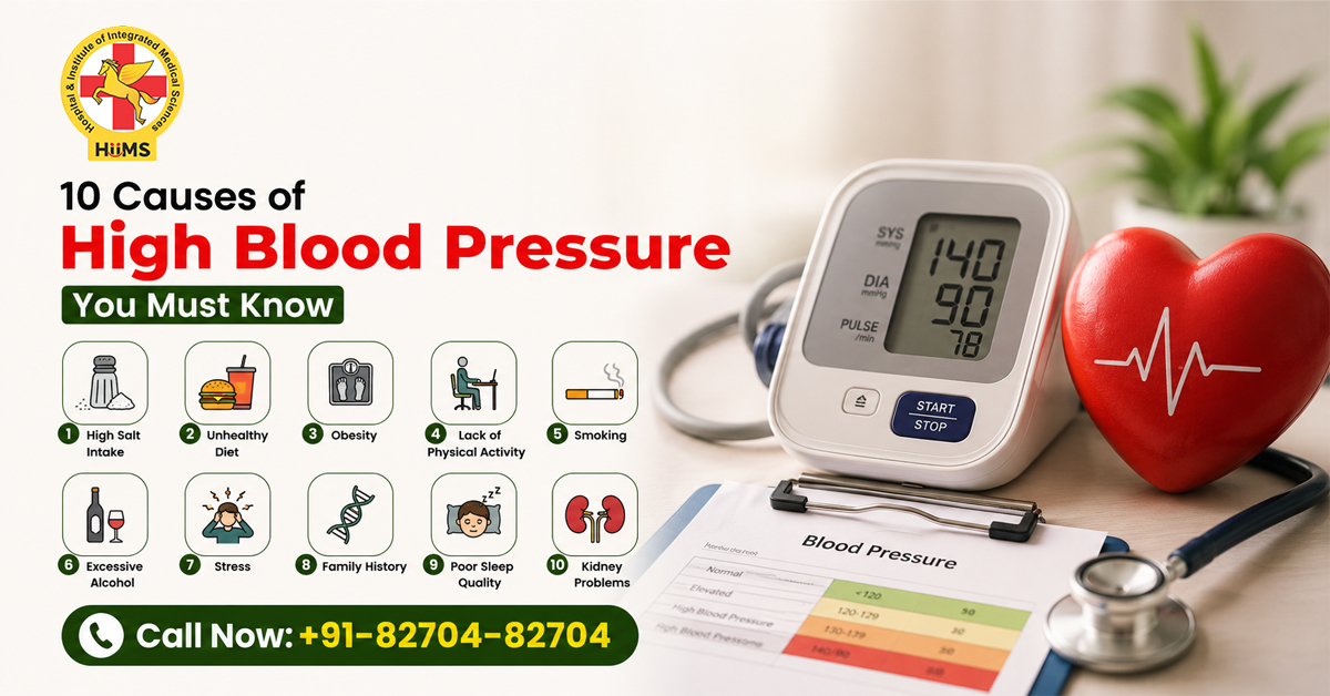 Causes of High Blood Pressure
