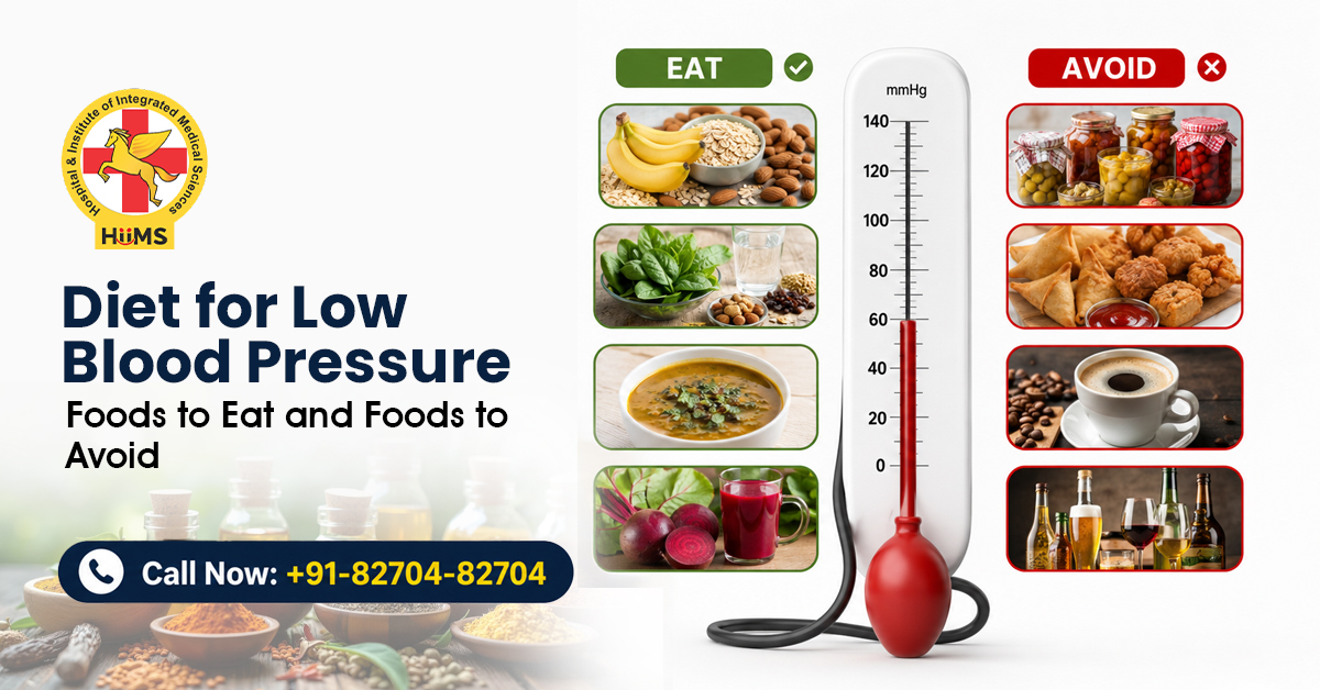 Diet for Low Blood Pressure