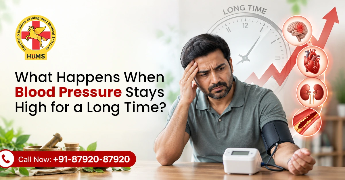 long-term effects of high blood pressure