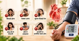 हाई ब्लड प्रेशर के लक्षण