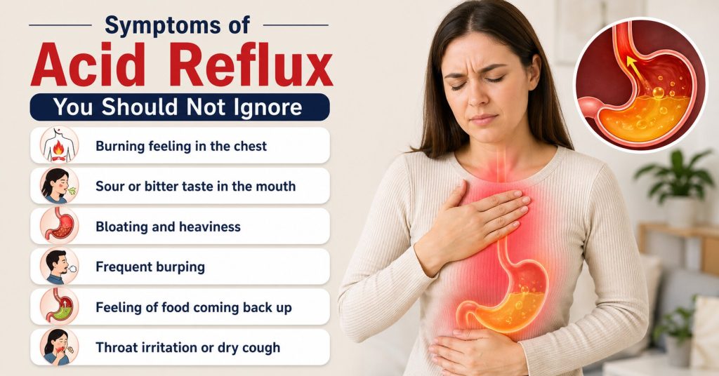 Symptoms of Acid Reflux