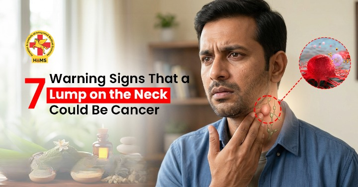 cancer lump on neck
