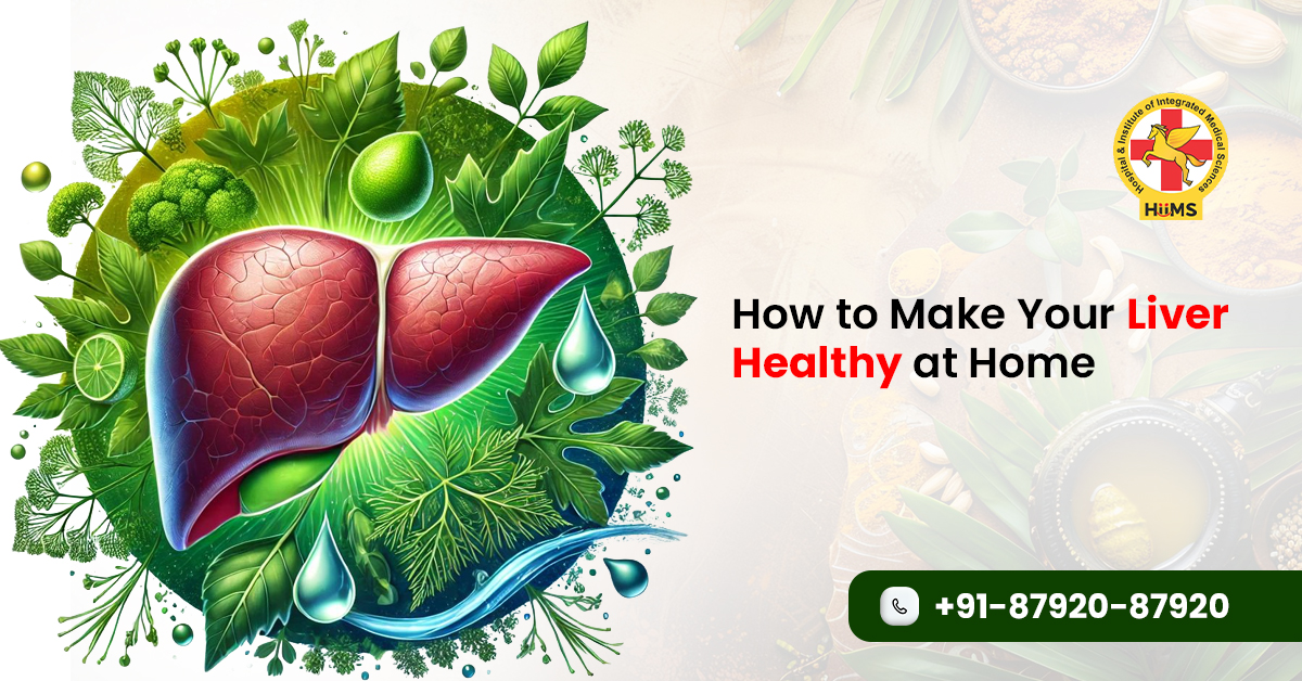 make your liver healthy at home